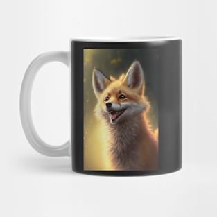 Cool portrait of a cute Fox Mug